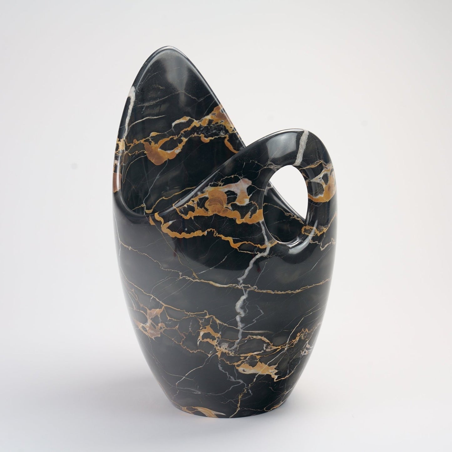 Champagne Cooler in Portoro Marble by Barberini & Gunnell