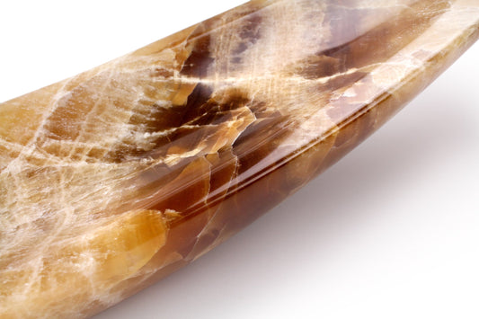 Large Ornament Centerpiece in Amber Onyx by Barberini & Gunnell