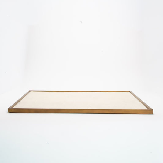Extra Large Tray in Shagreen by Kifu Paris