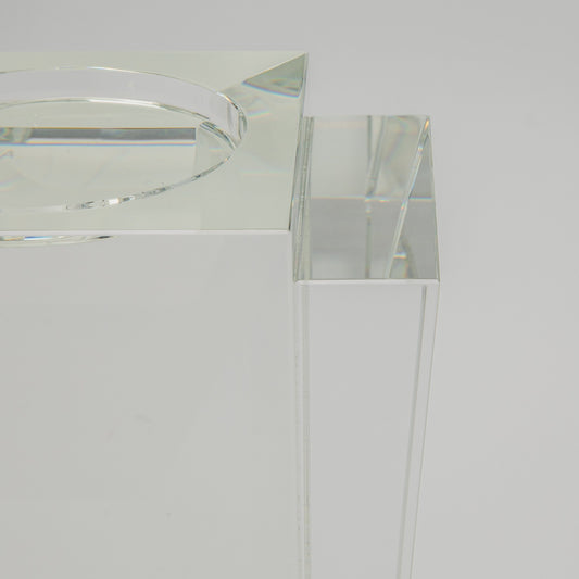 Crystal Fins Pillar by KA Glass