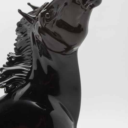 Hand Blown Murano Horse Sculpture