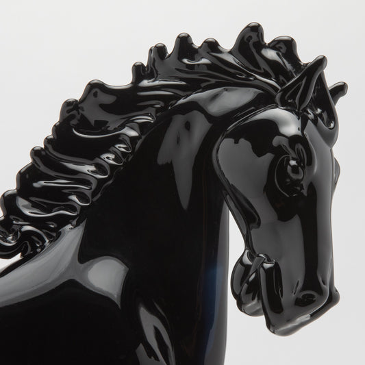 Hand Blown Murano Horse Sculpture