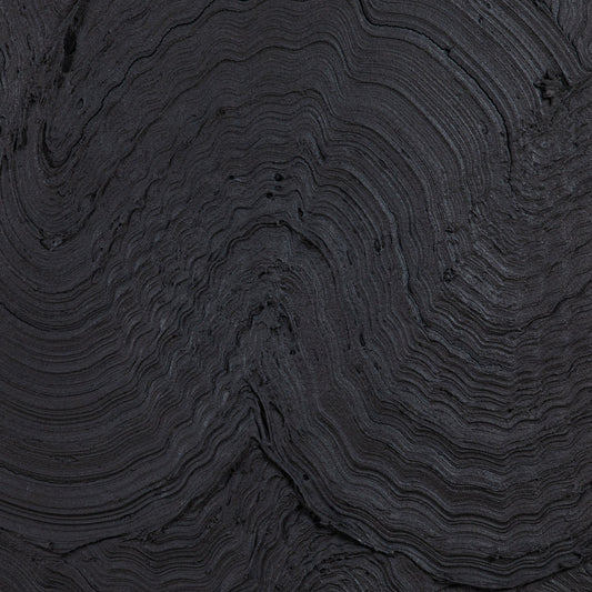 Modern Textural Monochromatic Painting by Michael Allen