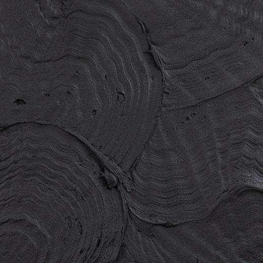 Modern Textural Monochromatic Painting by Michael Allen