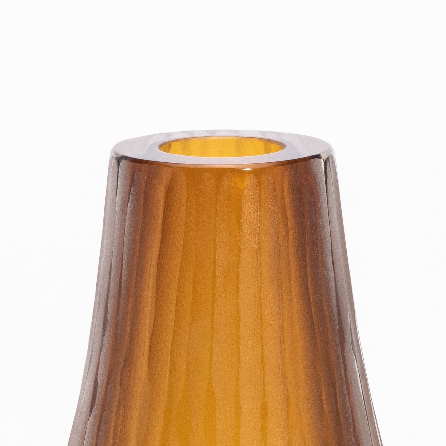 Murano Supreme Vase in Tobacco