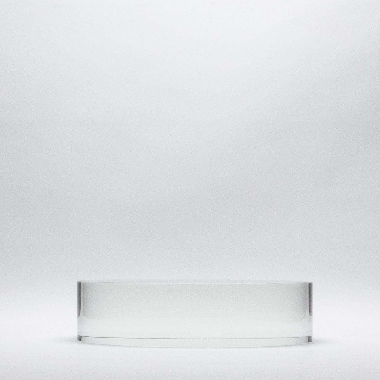 Clear Crystal Base Riser by KA Glass