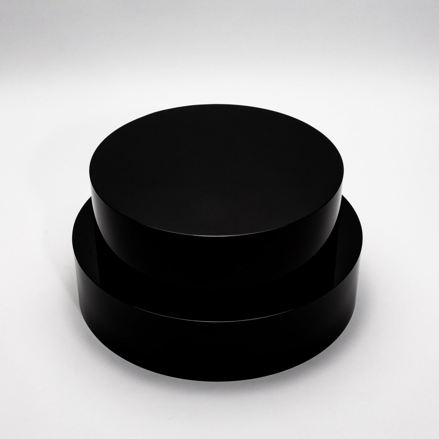 Black Crystal Base Riser by KA Glass