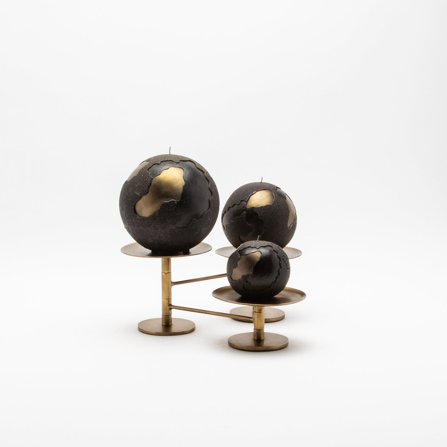 3-Top Mobile Sphere Pedestal by Patrick Coard Paris
