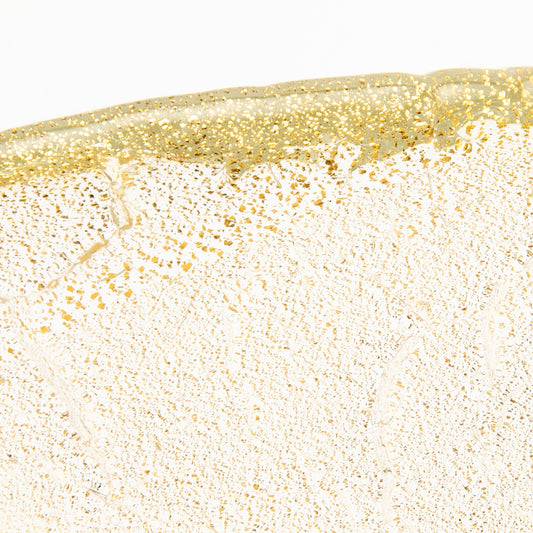 Murano Bowl with 24-Karat Gold Flecks