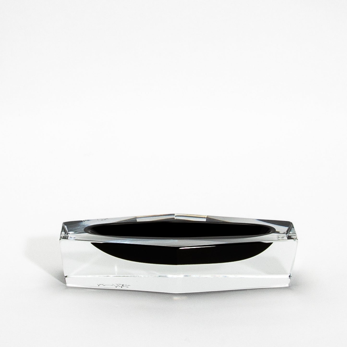 Murano Ashtray in Onyx Black