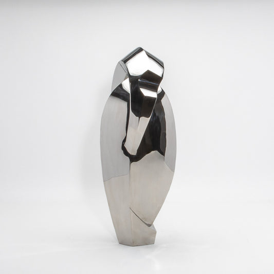 Modern Abstract Sculpture in Stainless by Patrick Coard Paris