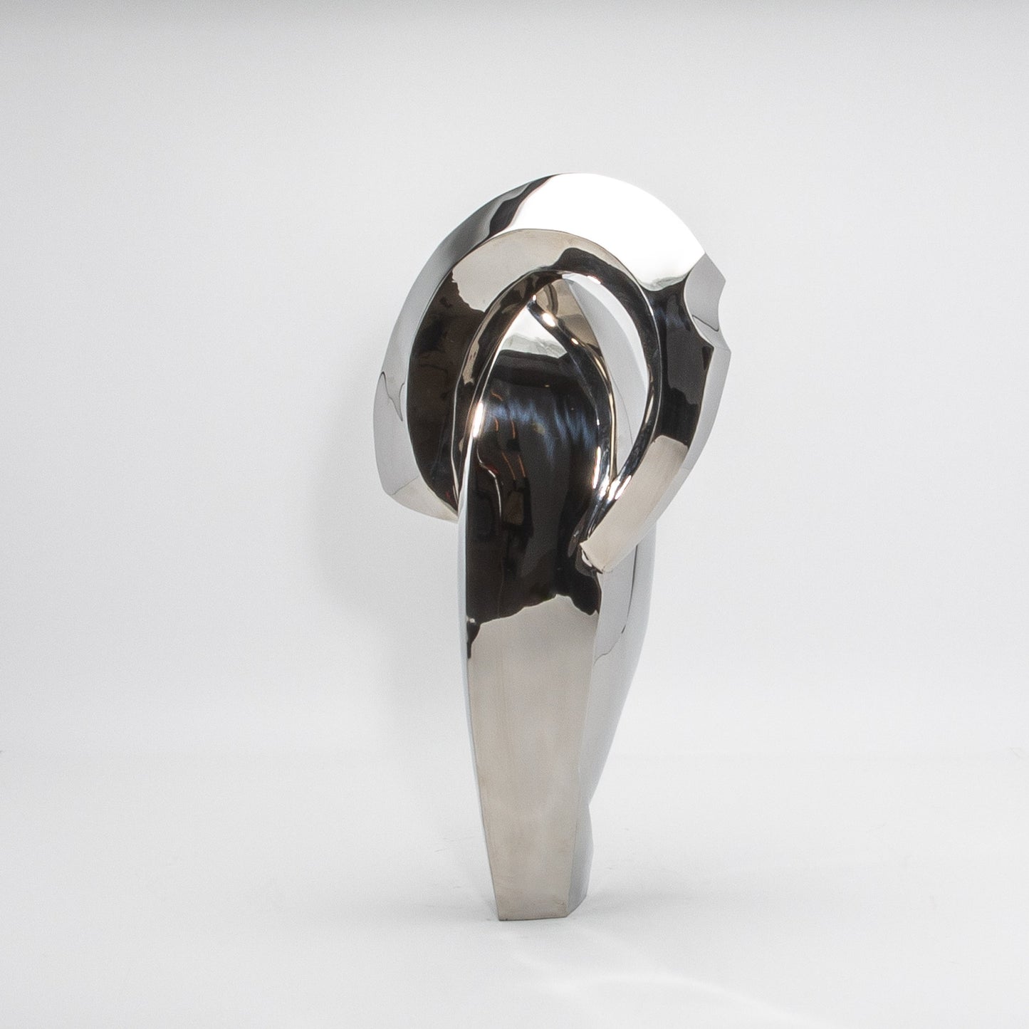 Modern Abstract Sculpture in Stainless by Patrick Coard Paris