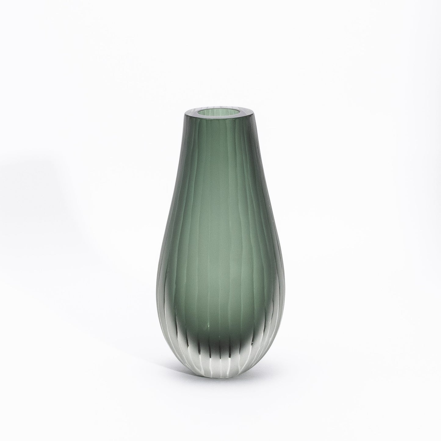 Murano Surpeme Vase in Eucalyptus Green