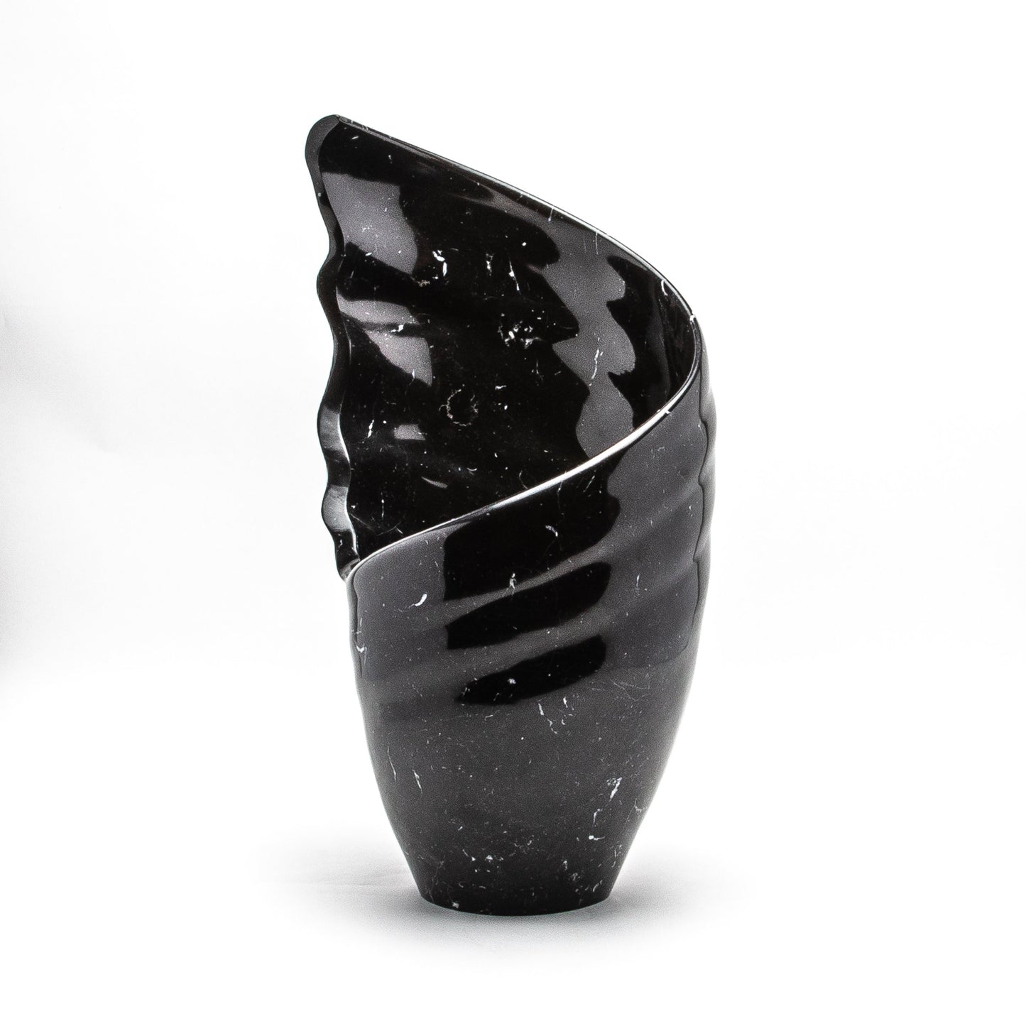Vase Le Grand Noir Marquina Marble by Barberini and Gunnell