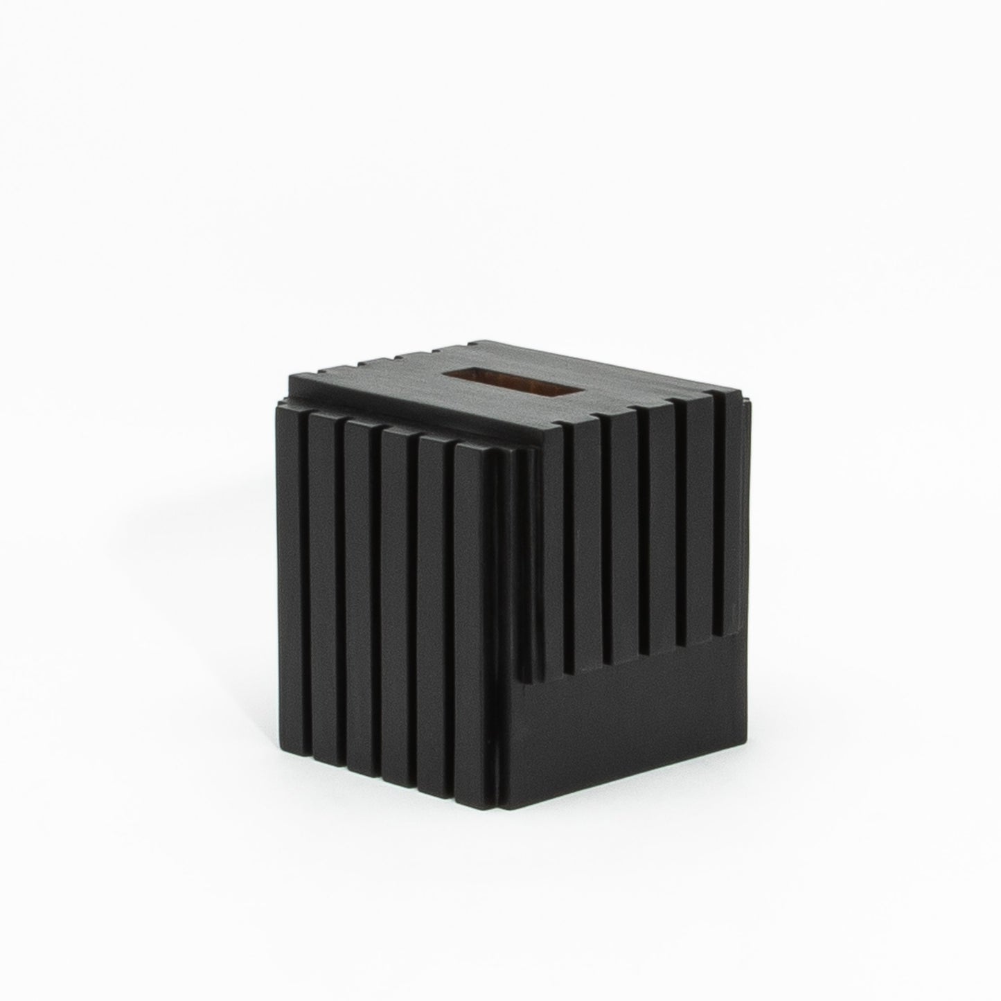 Tissue Box in Black Oak Detail by R&Y Augousti