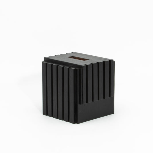Tissue Box in Black Oak Detail by R&Y Augousti