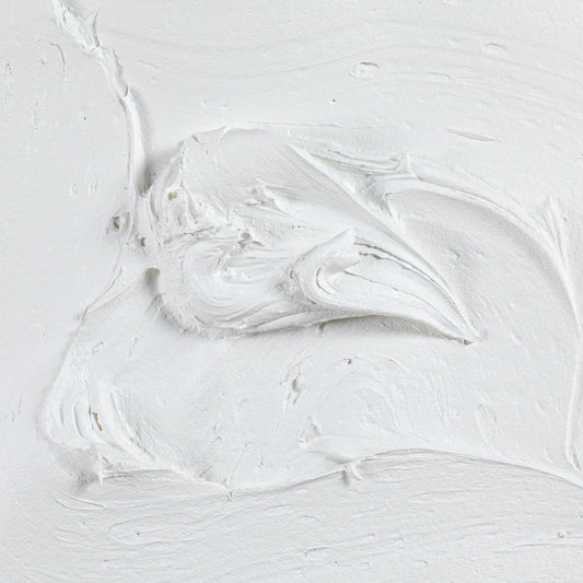 Modern Textural Monochromatic Painting by Michael Allen