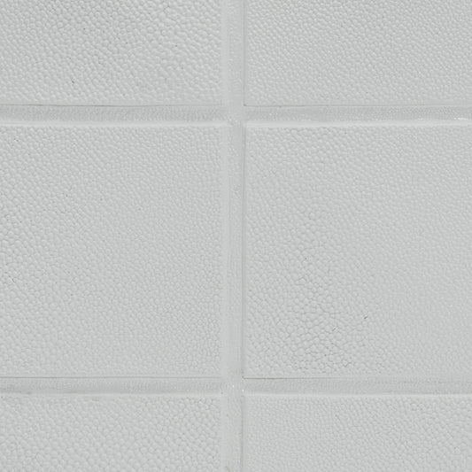 Waste Bin in White Shagreen by R&Y Augousti