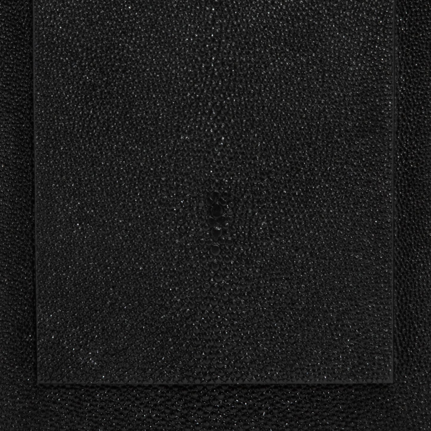 Waste Bin in Black Shagreen by R&Y Augousti