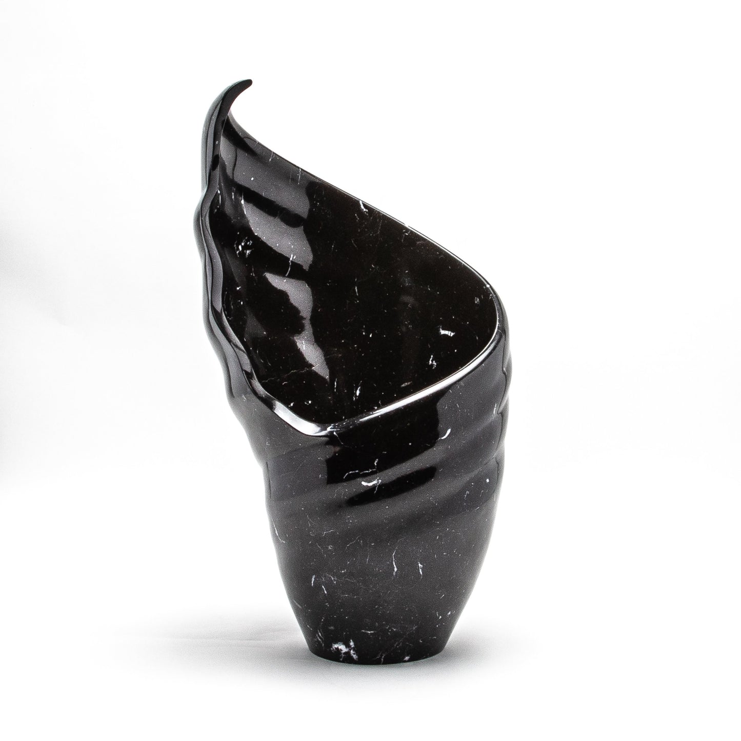 Vase Le Grand Noir Marquina Marble by Barberini and Gunnell