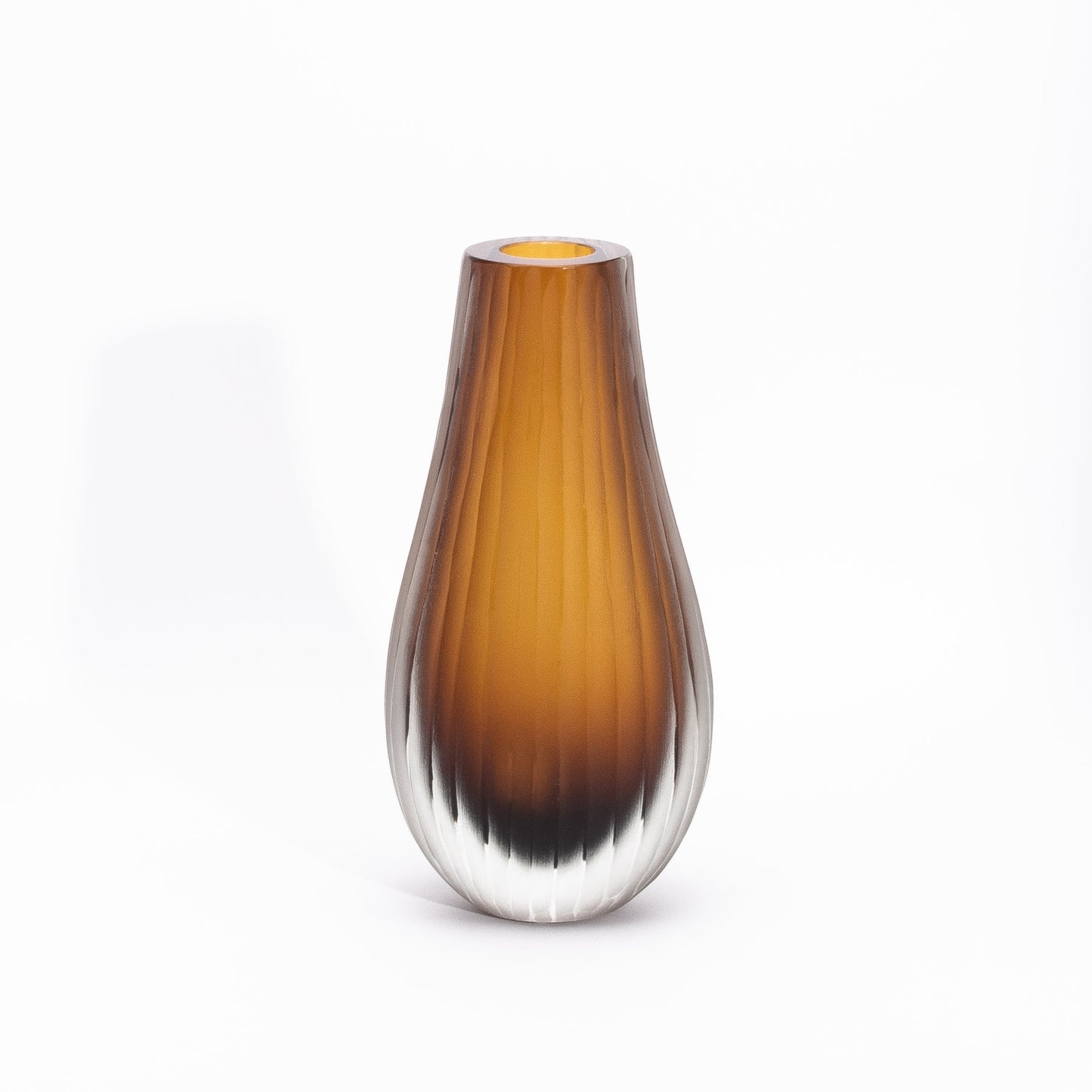 Murano Supreme Vase in Tobacco