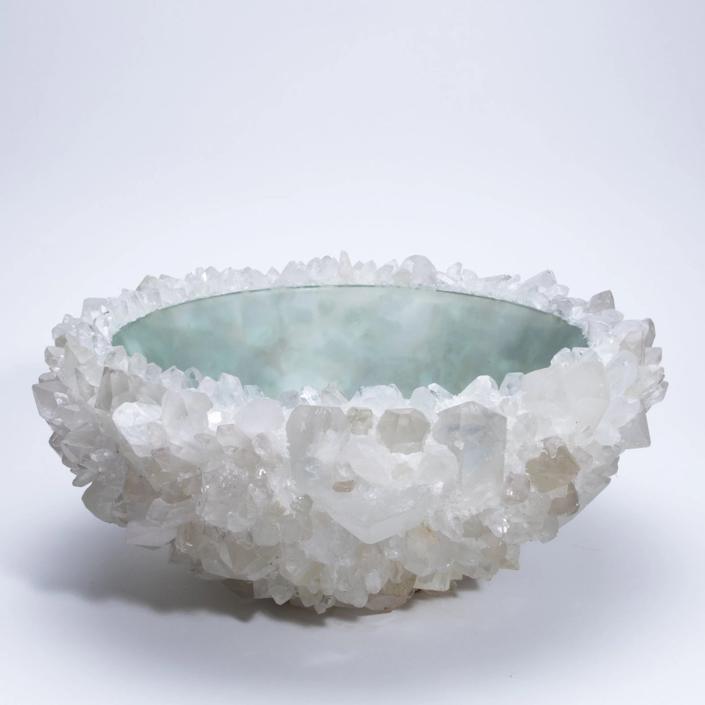 Classic Extra Large Bowl in Clear Quartz