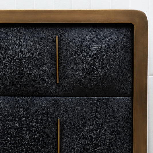 Coco Shagreen Chest of Drawers by R&Y Augousti