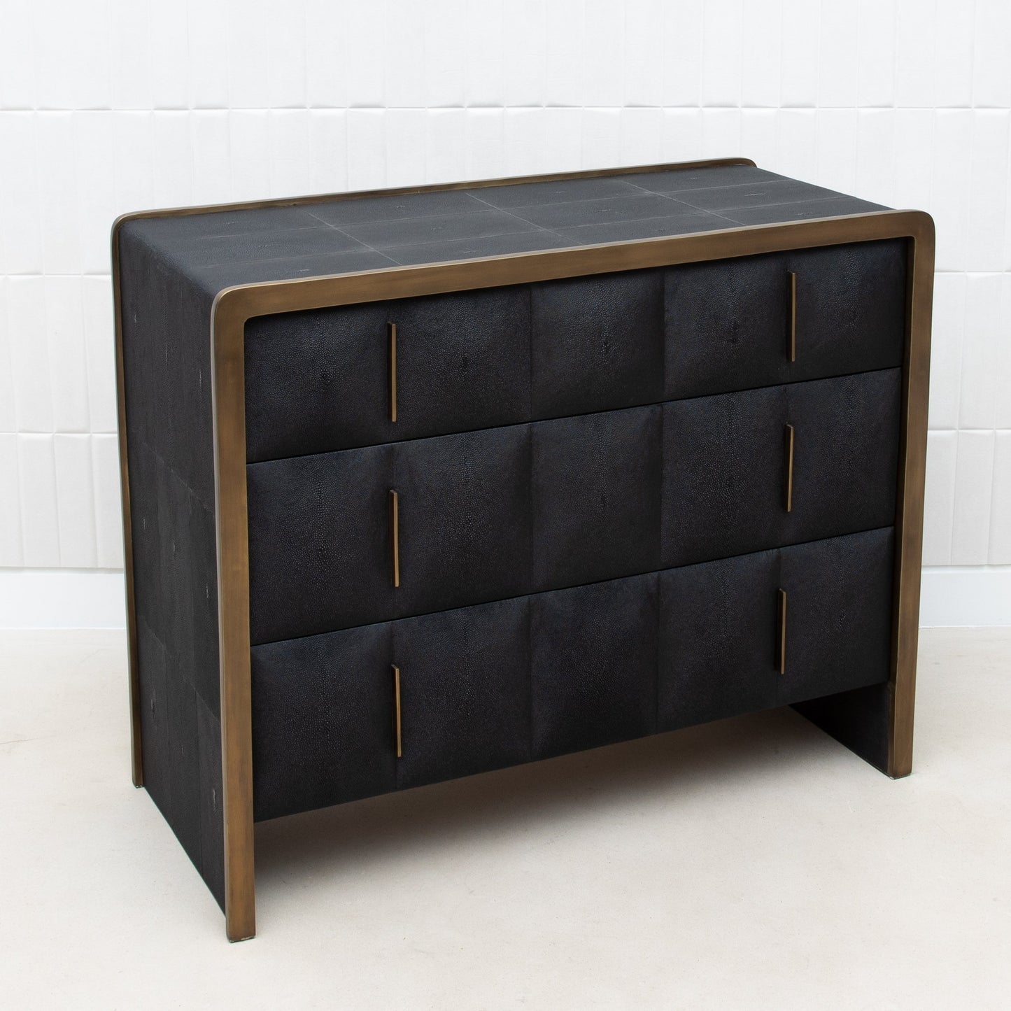 Coco Shagreen Chest of Drawers by R&Y Augousti