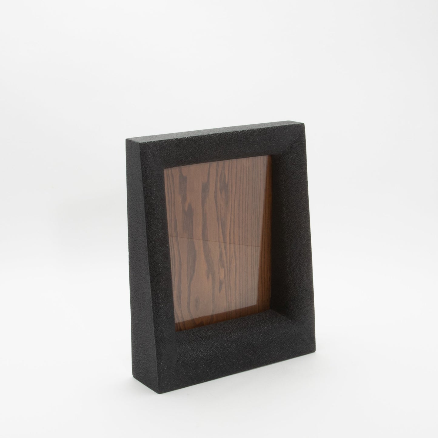Picture Frame in Black Shagreen by R&Y Augousti