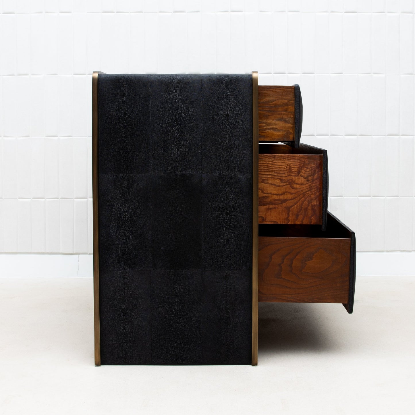 Coco Shagreen Chest of Drawers by R&Y Augousti