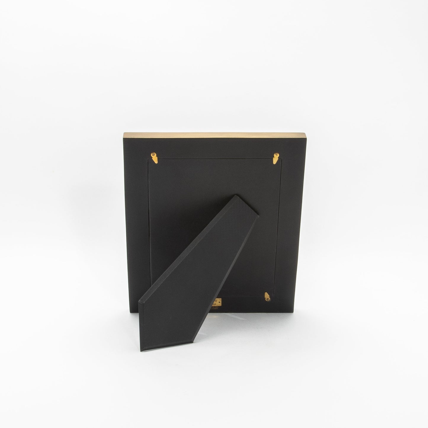 Picture Frame 8x10” in Grey Shagreen with Brass Details by KIFU Paris