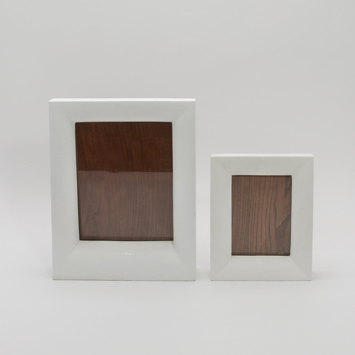 Picture Frame in White Shagreen by R&Y Augousti
