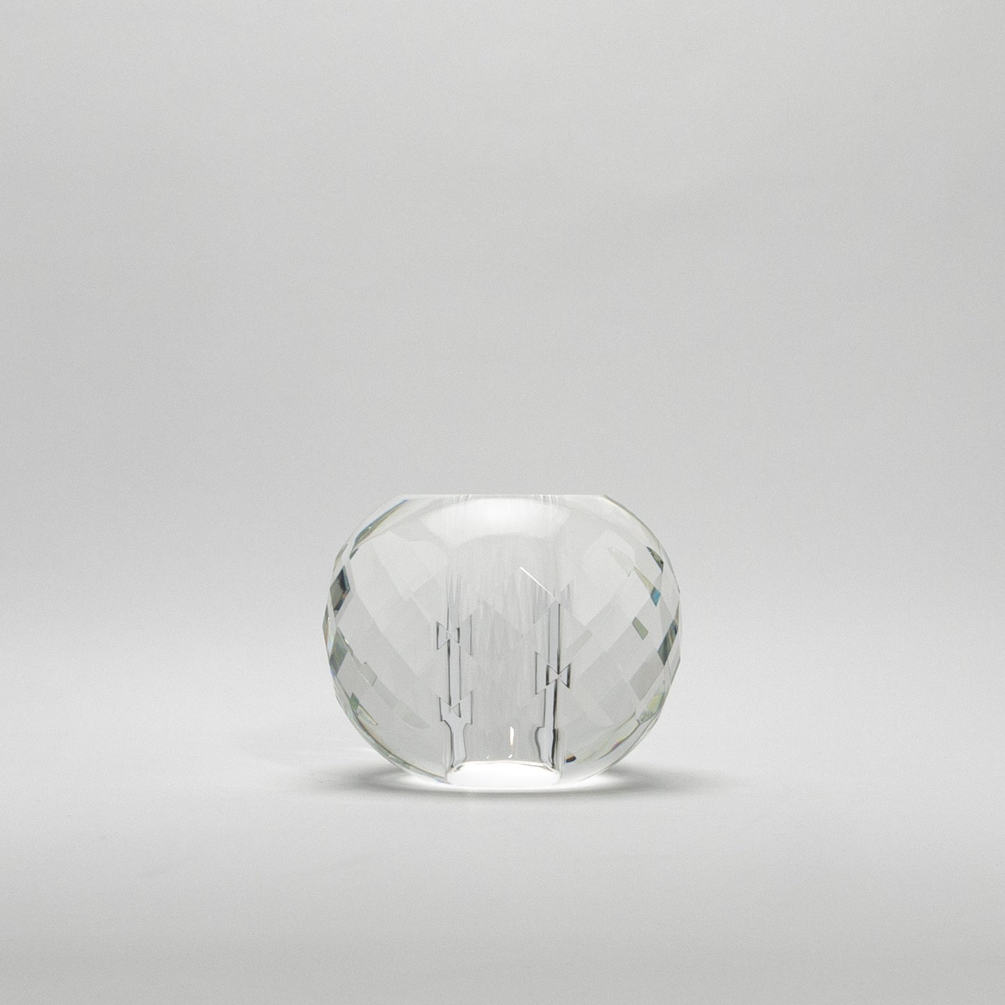 Crystal Water Vase by KA Glass