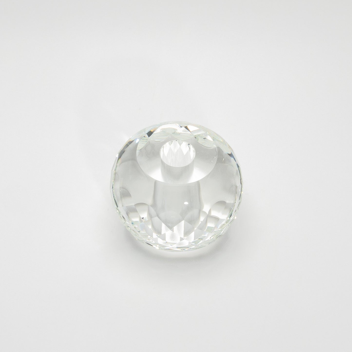 Crystal Water Vase by KA Glass