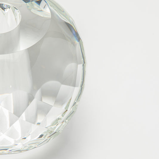 Crystal Water Vase by KA Glass