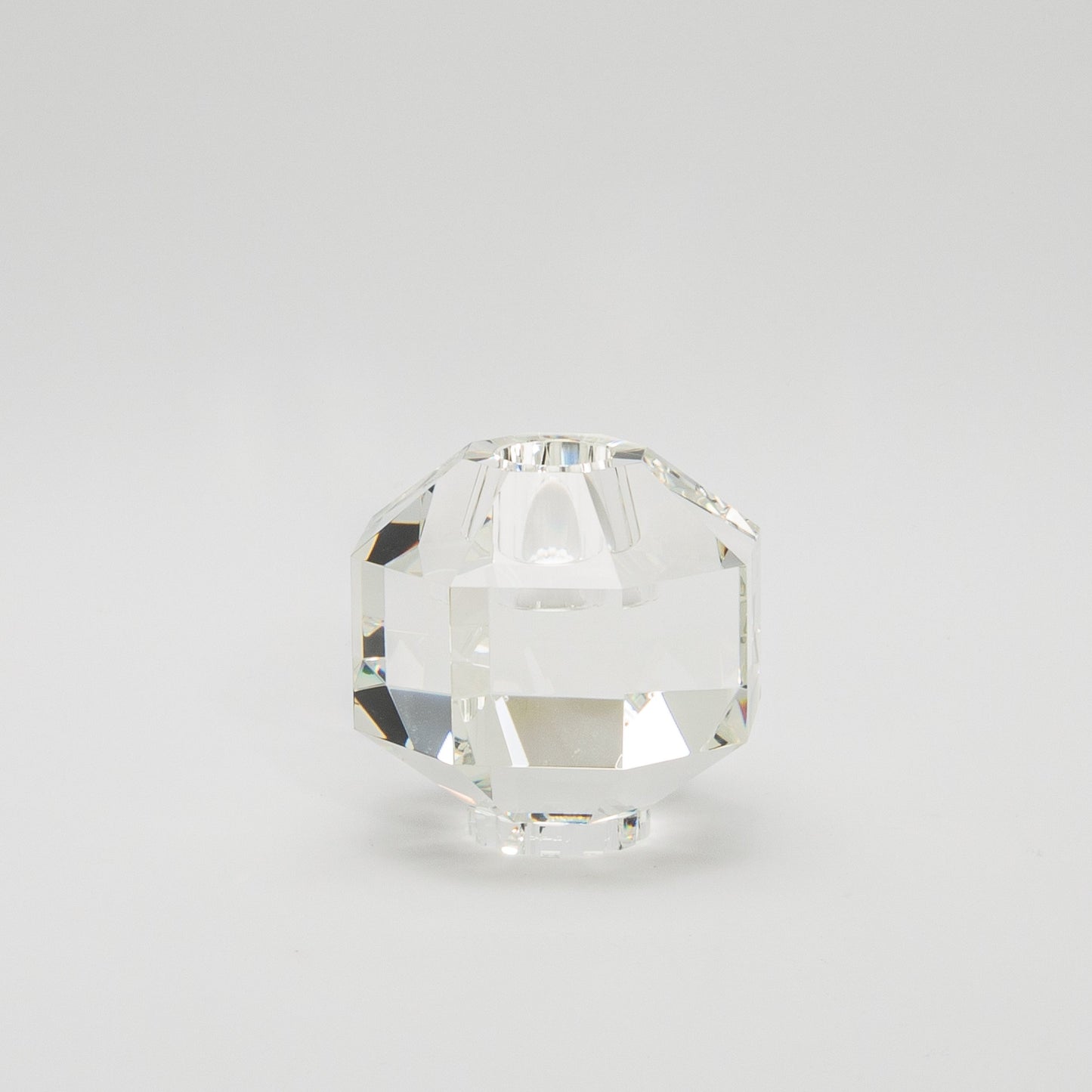 Crystal Diamond Votive by KA Glass