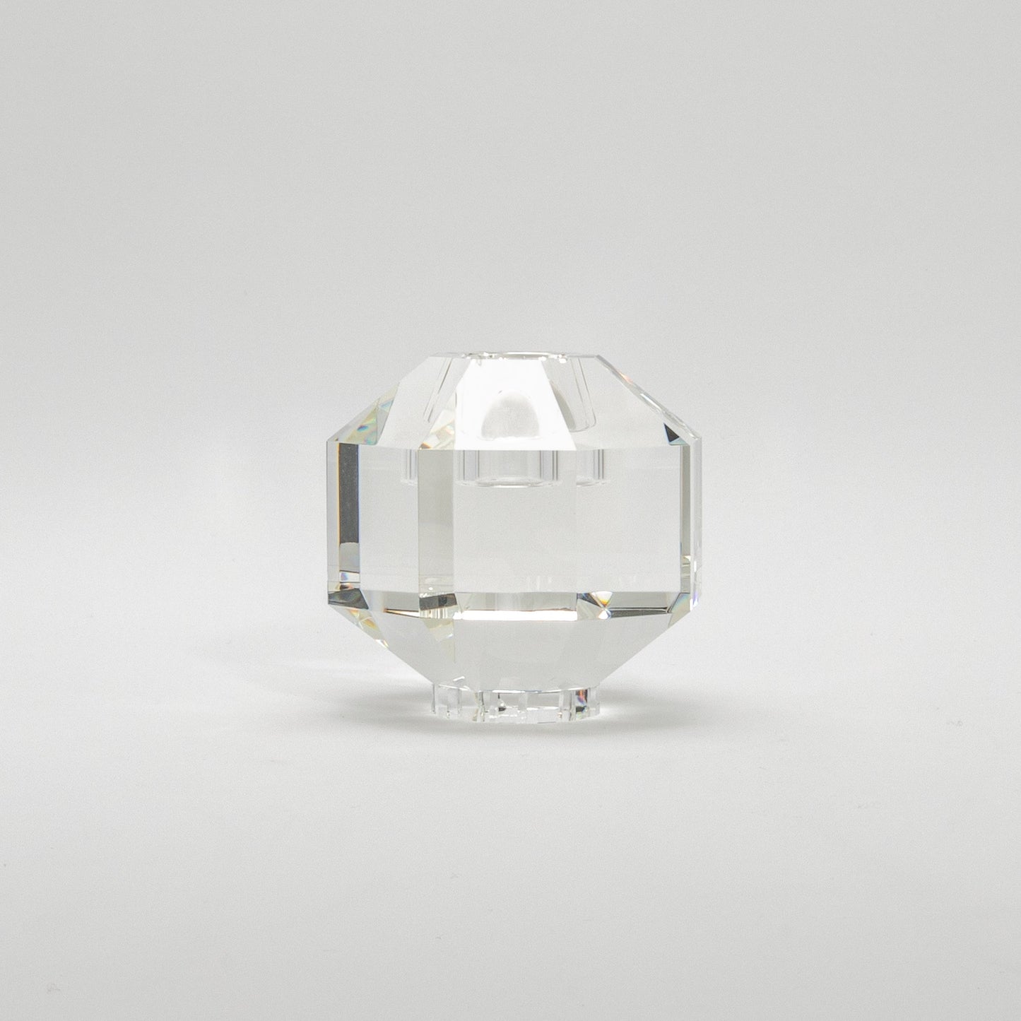 Crystal Diamond Votive by KA Glass