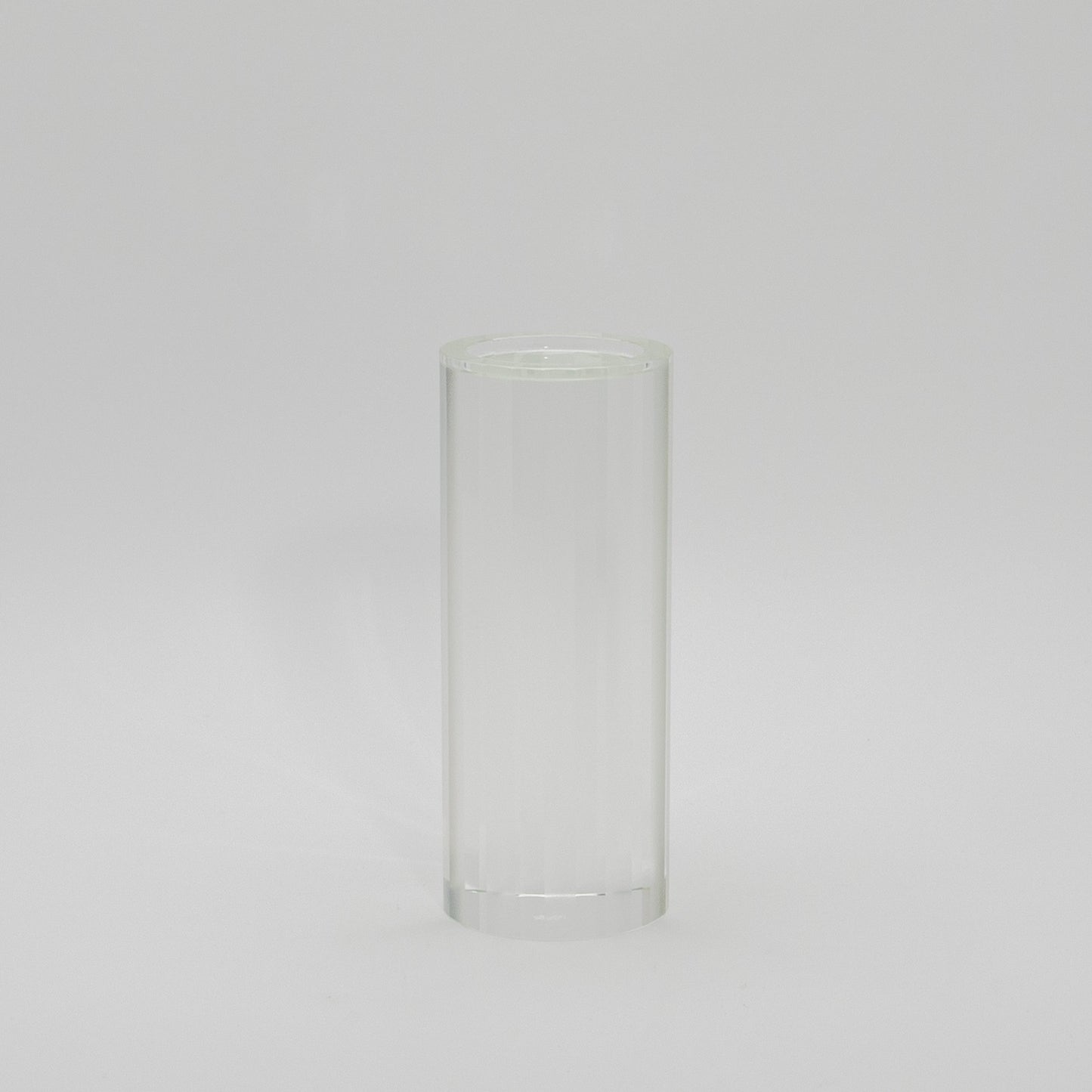 Crystal Stripe Pillar by KA Glass