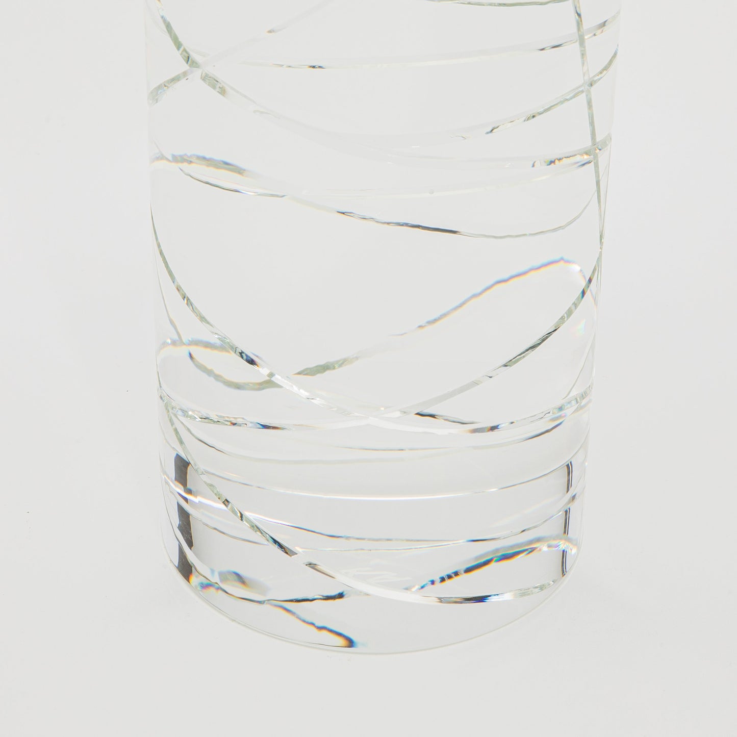 Crystal Modern Pillar by KA Glass