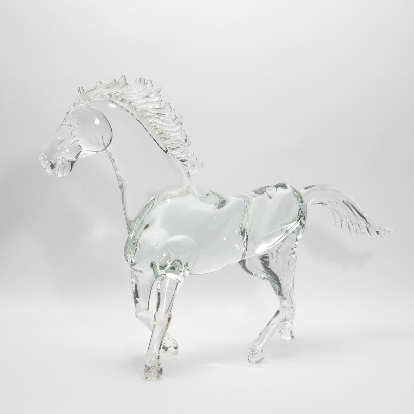 Hand Blown Murano Horse Sculpture