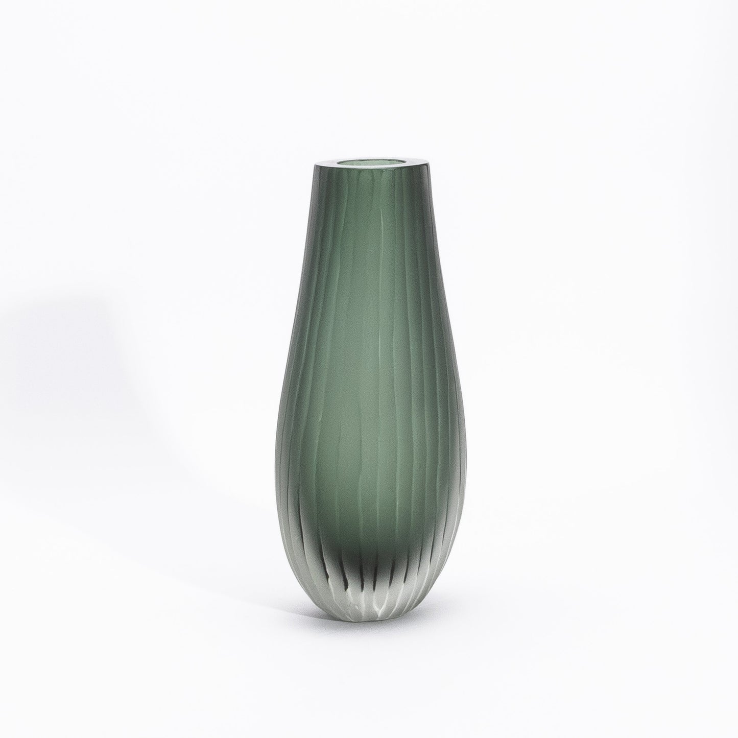 Murano Surpeme Vase in Eucalyptus Green