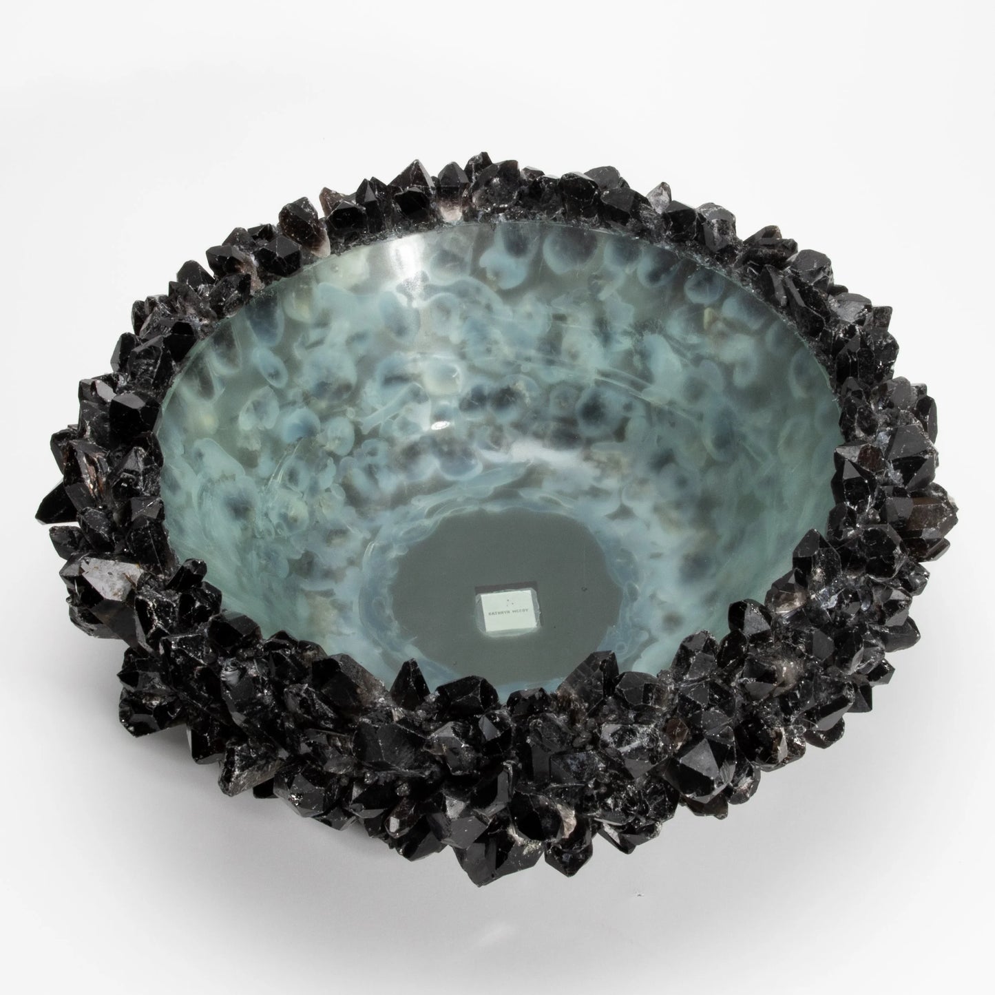 Classic Extra Large Bowl in Black Quartz by Kathryn McCoy