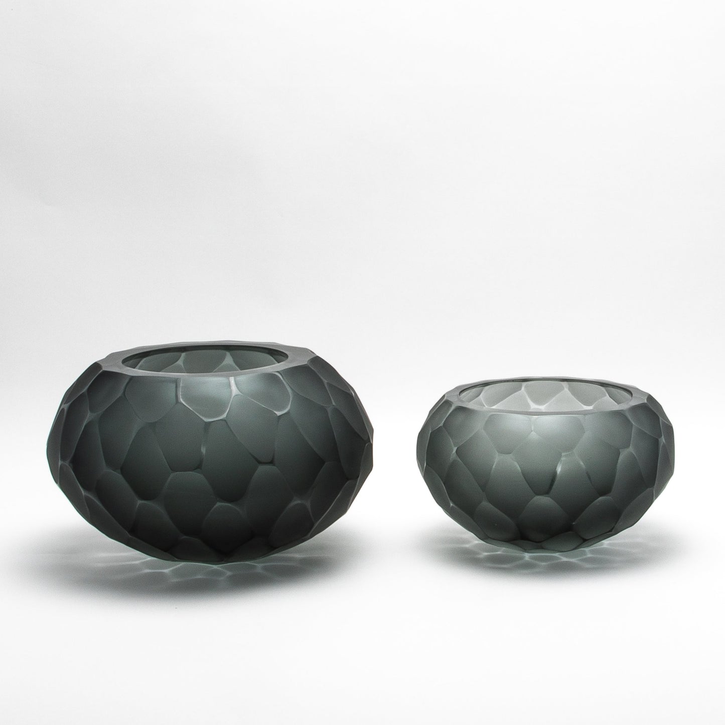 Murano Battuto Bowl in Grey