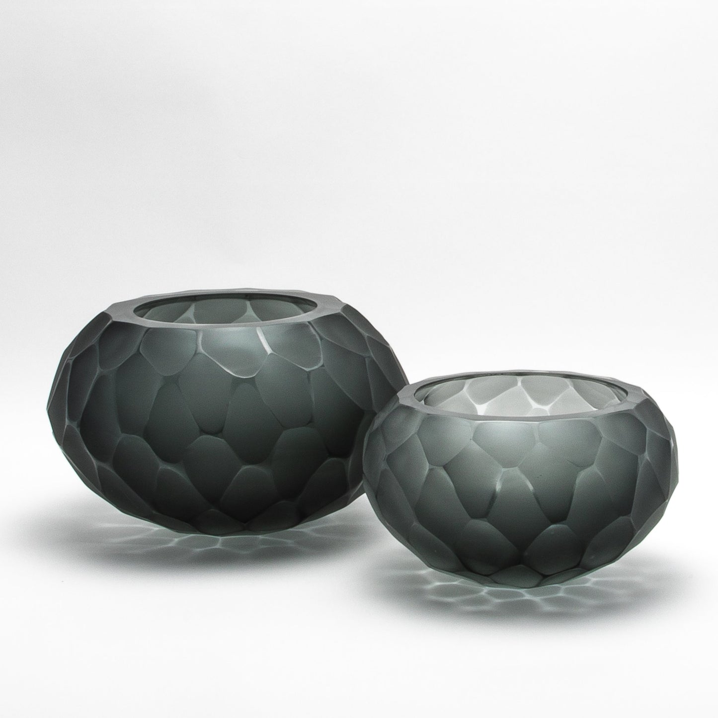 Murano Battuto Bowl in Grey
