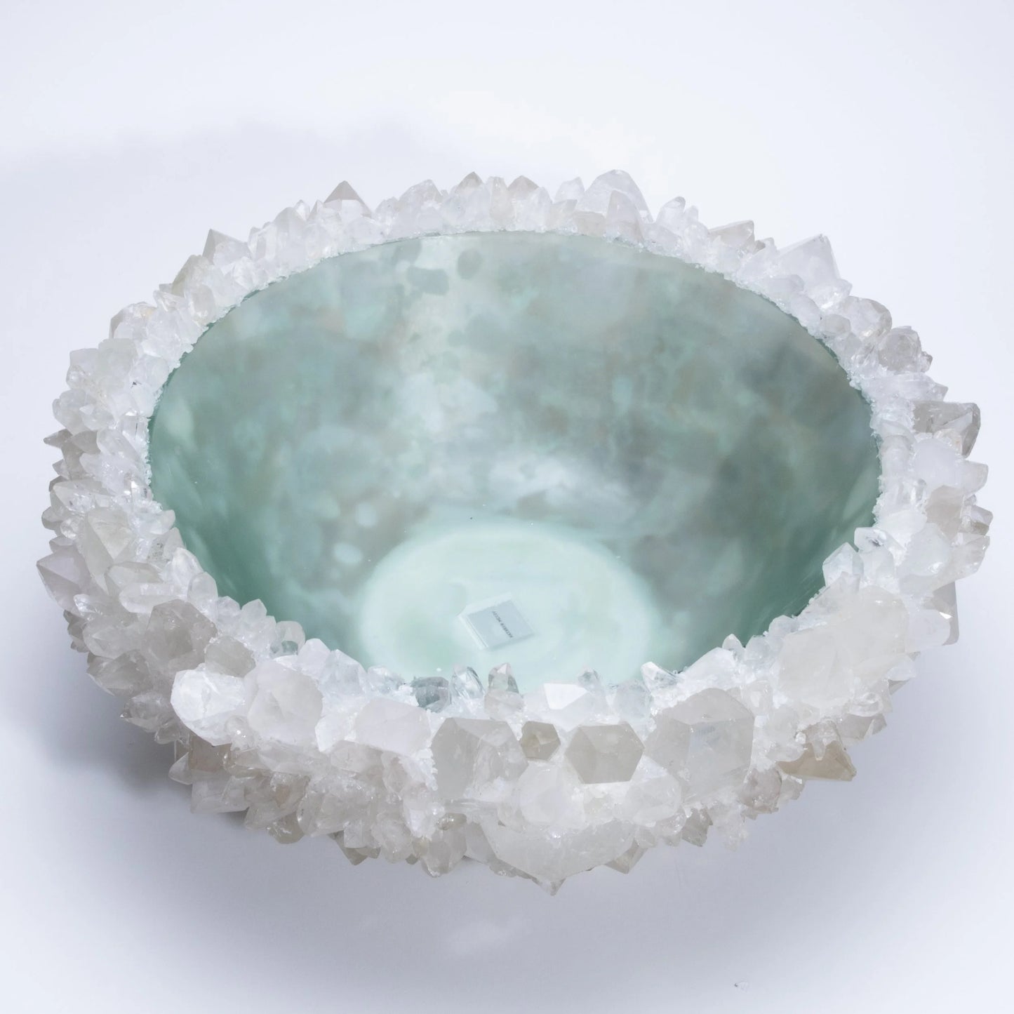 Classic Extra Large Bowl in Clear Quartz