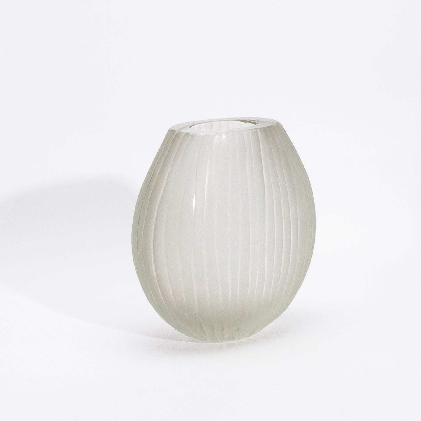 Murano Supreme Vase in Citrine