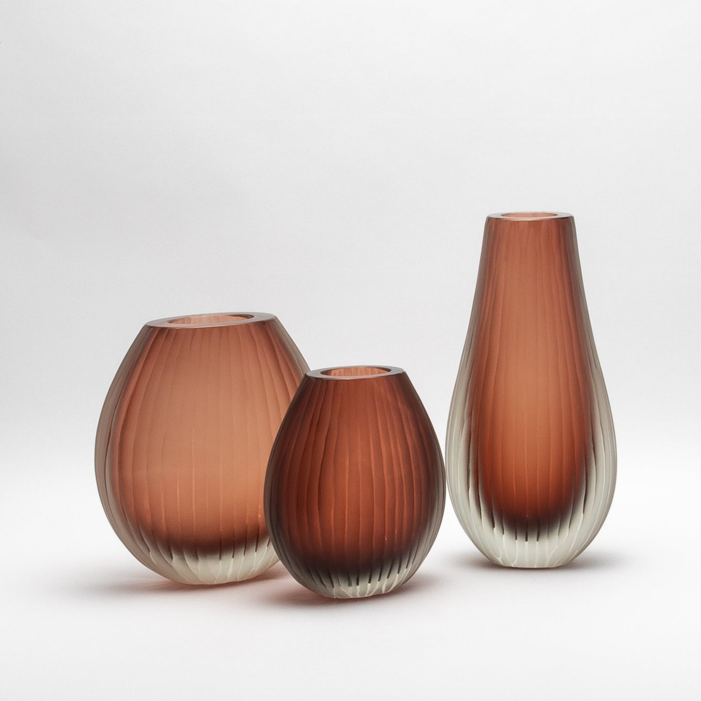 Murano Supreme Vase in Light Amaretto