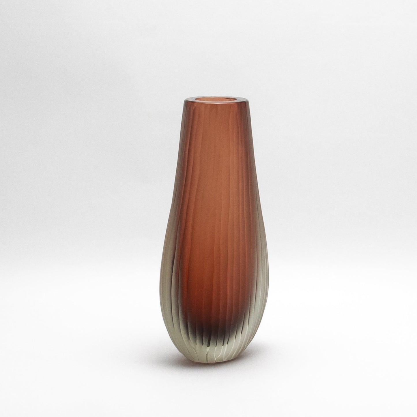 Murano Supreme Vase in Light Amaretto