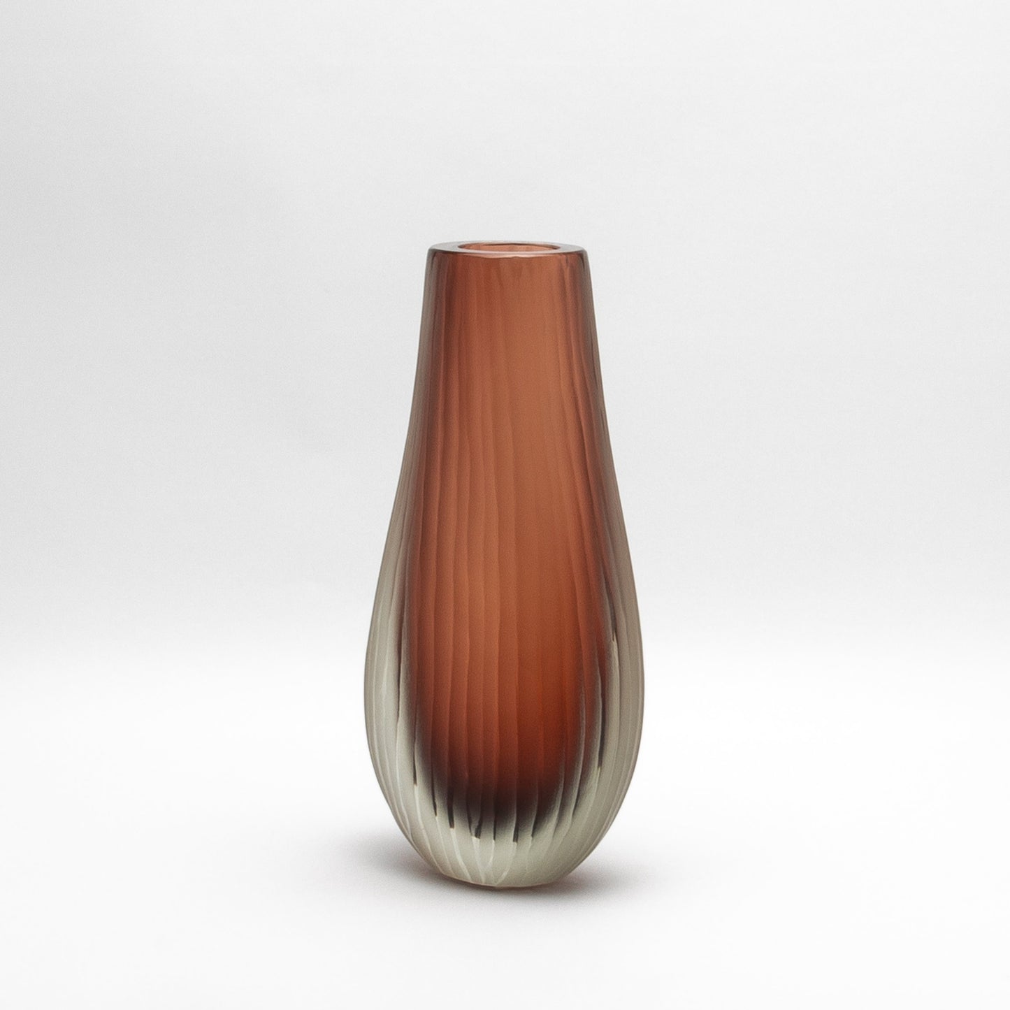Murano Supreme Vase in Light Amaretto