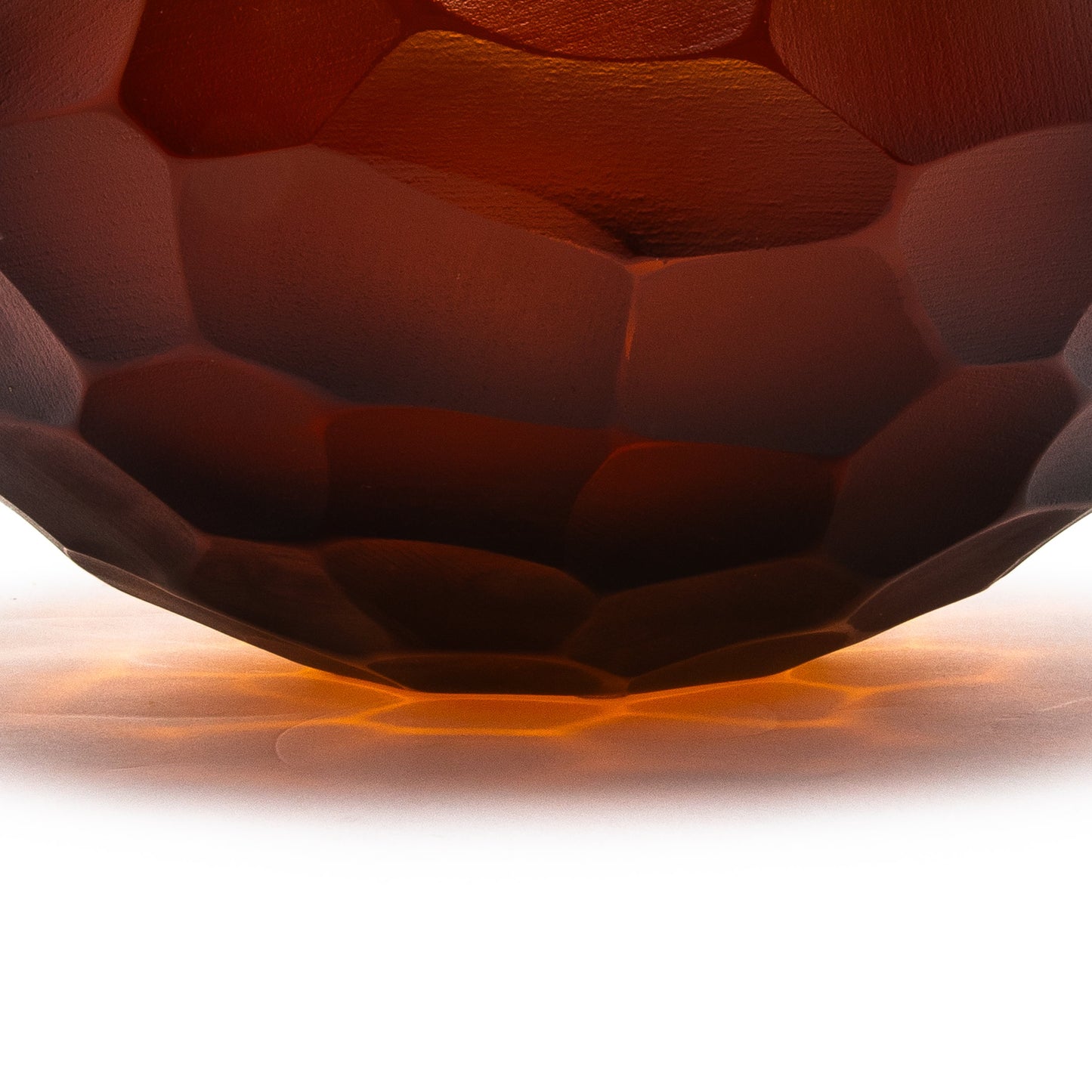 Murano Battuto Bowl in Tobacco